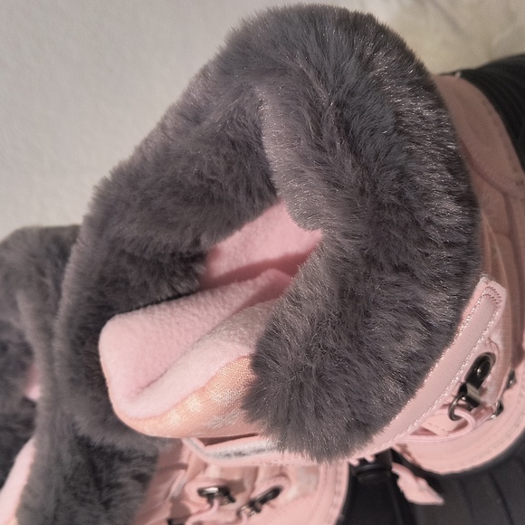 Women Winter Boots Water Proof Anti Slip Warm Adjustable Rubber Sole NEW - Picture 4 of 15